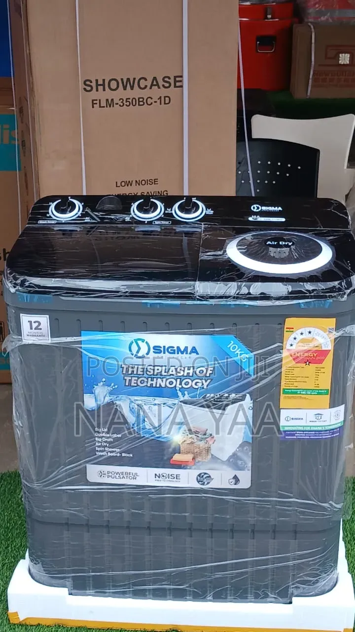 Sigma Quality Washing Machine 10kg Top Load