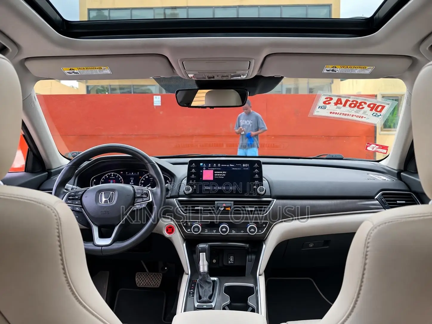 Honda Accord EX-L 2018 Blue