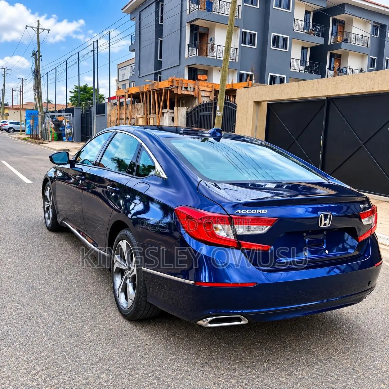 Honda Accord EX-L 2018 Blue