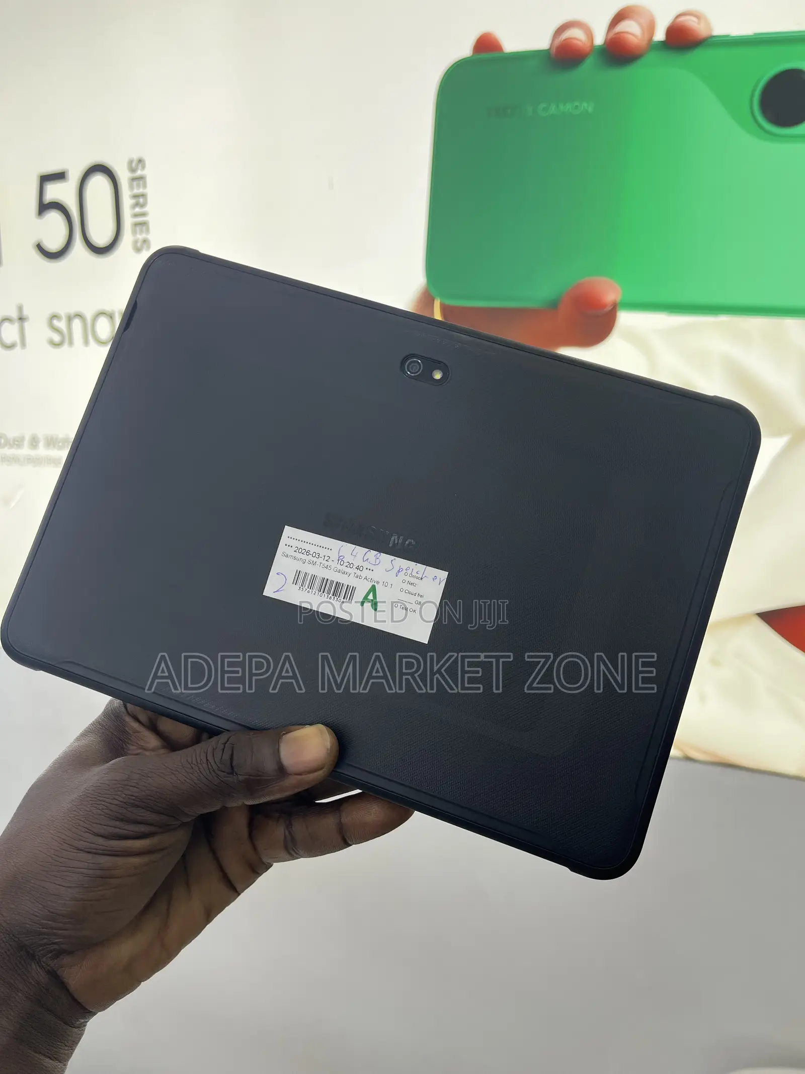 Samsung Galaxy Tab Active3 LTE 64 GB Black