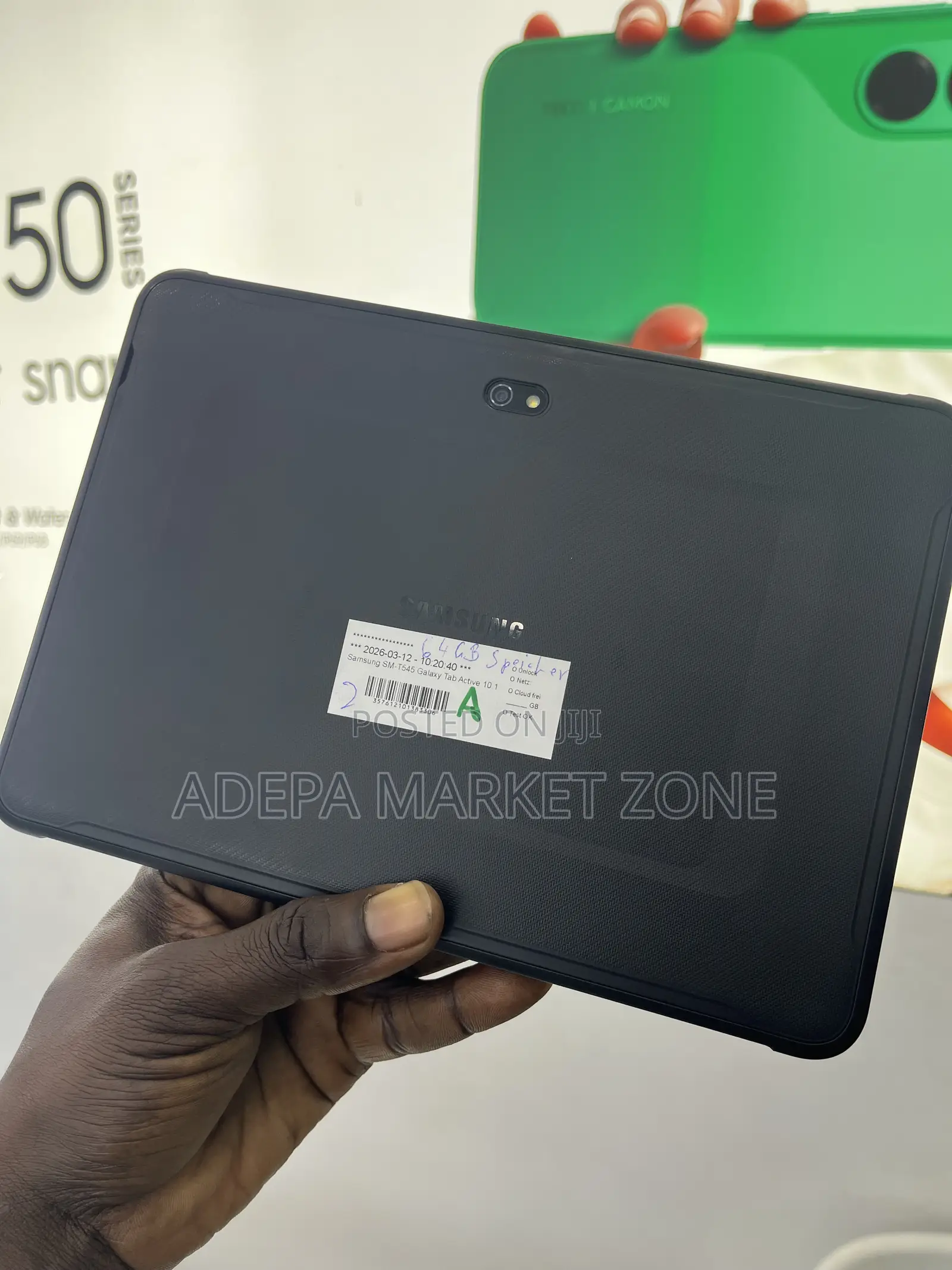 Samsung Galaxy Tab Active3 LTE 64 GB Black