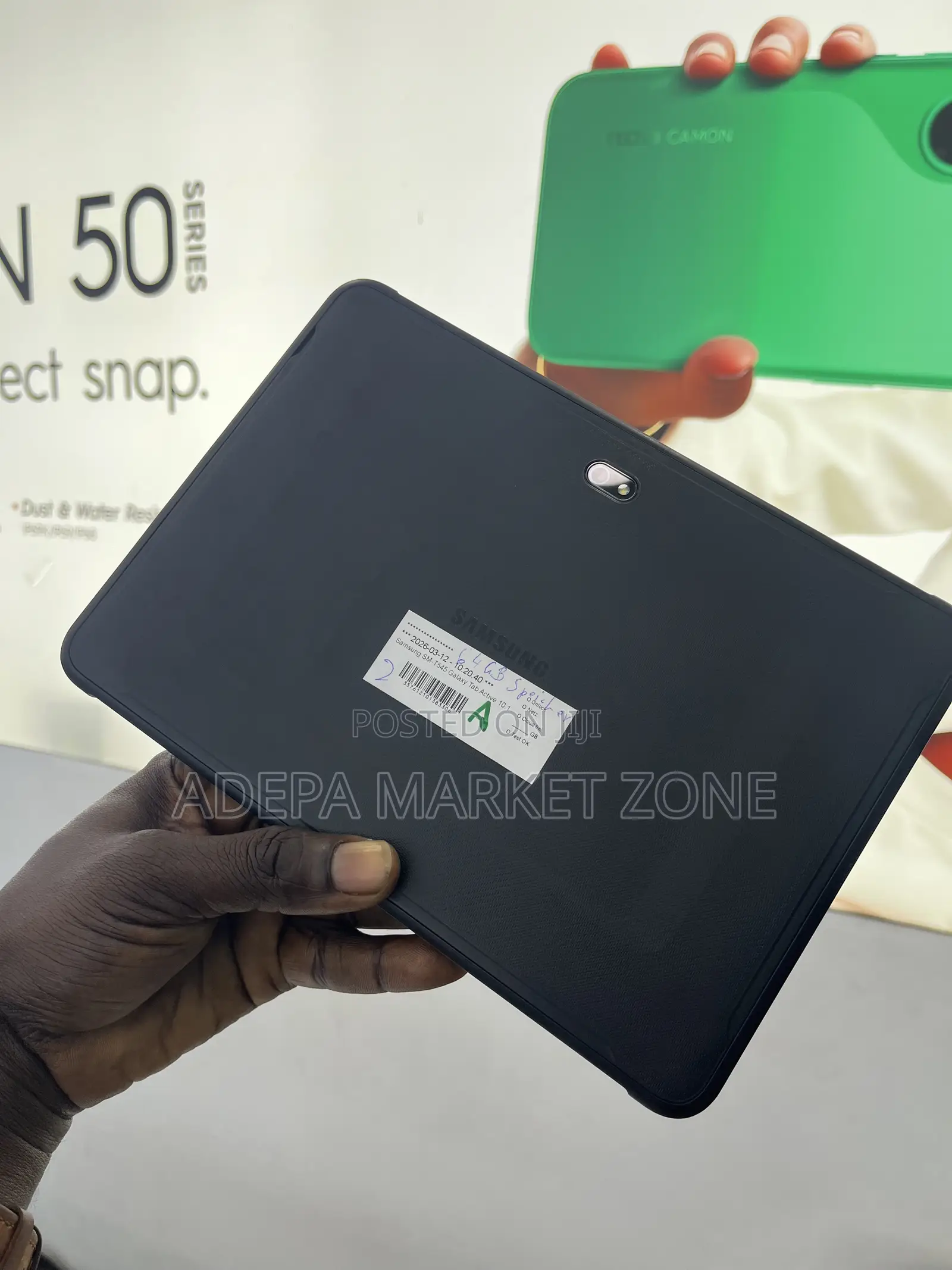 Samsung Galaxy Tab Active3 LTE 64 GB Black