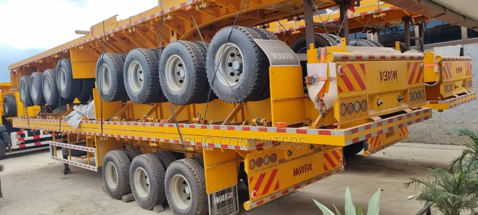 Flatbed Trailer 45t-3 Axle