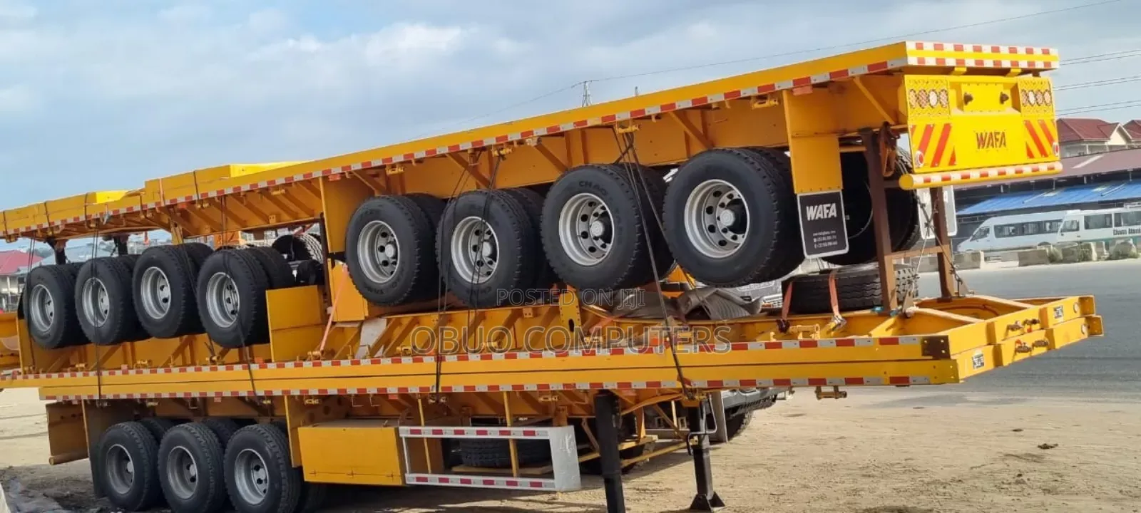 Flatbed Trailer 45t-3 Axle