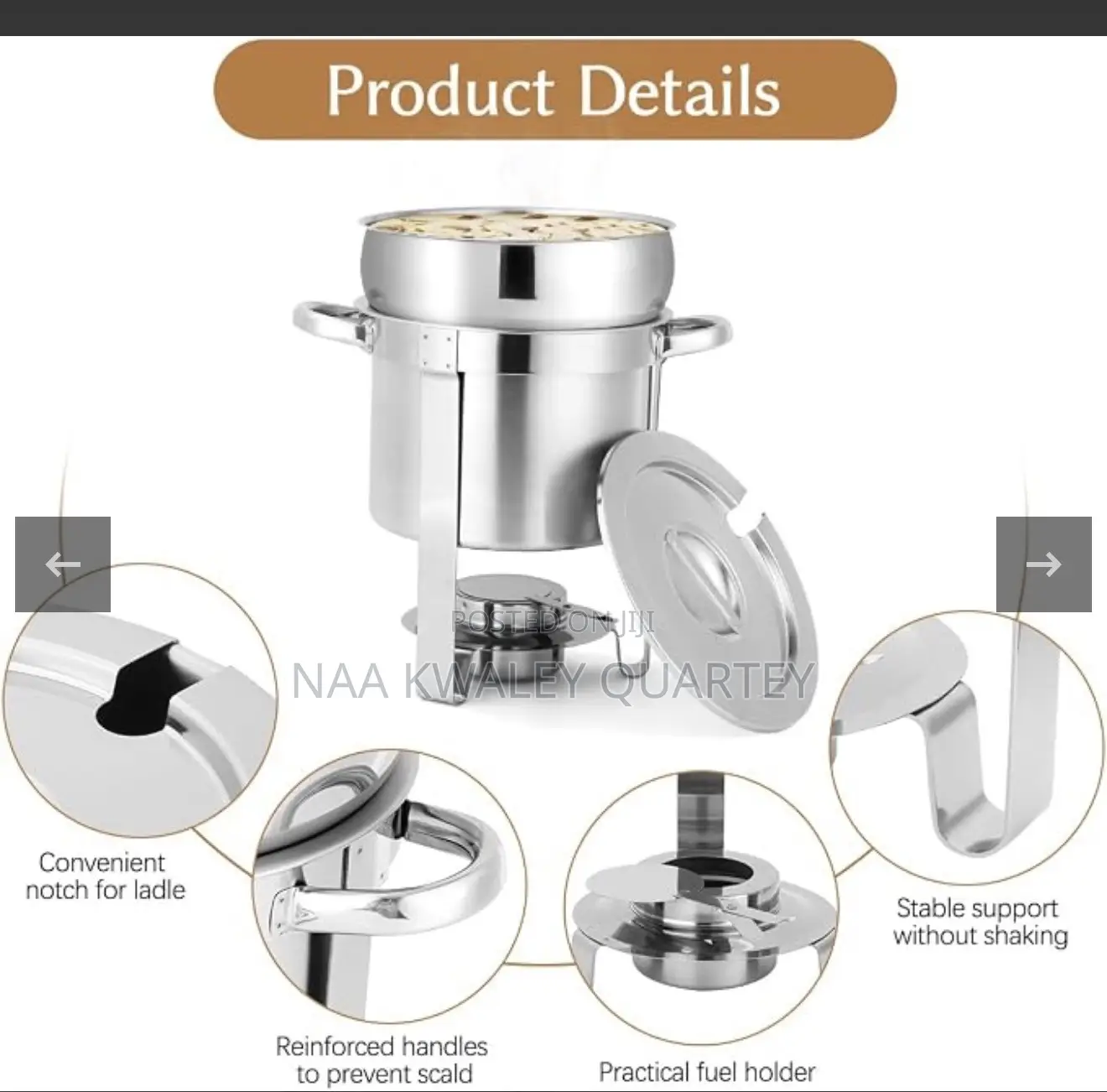 Chafing Dish Soup Pot