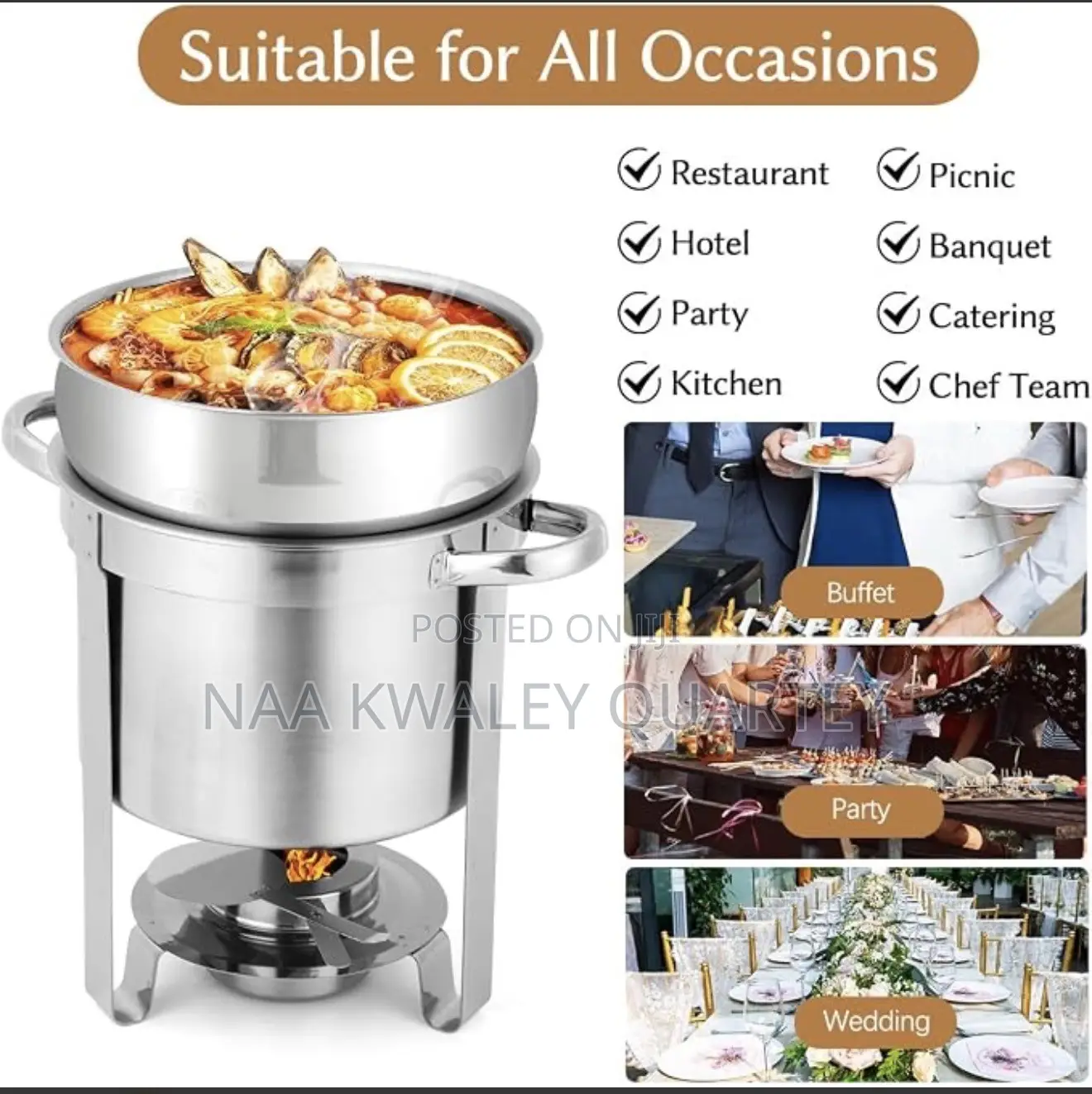 Chafing Dish Soup Pot