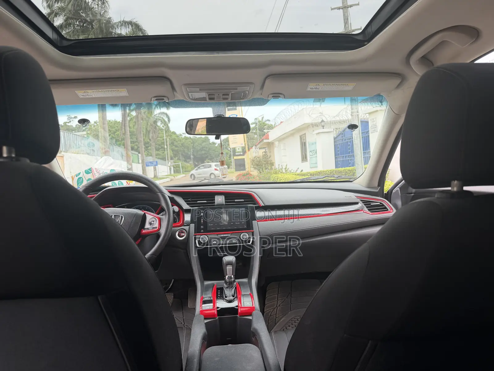 Honda Civic EX Sedan 2018 Silver