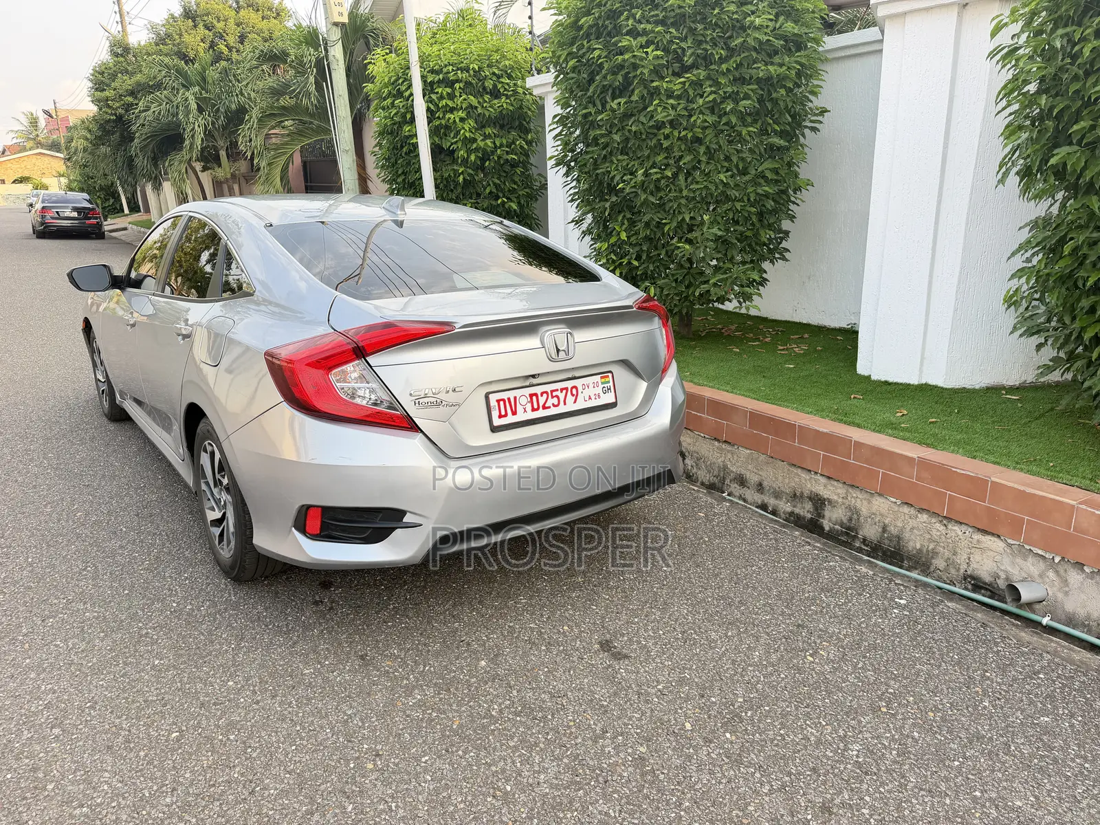 Honda Civic EX Sedan 2018 Silver