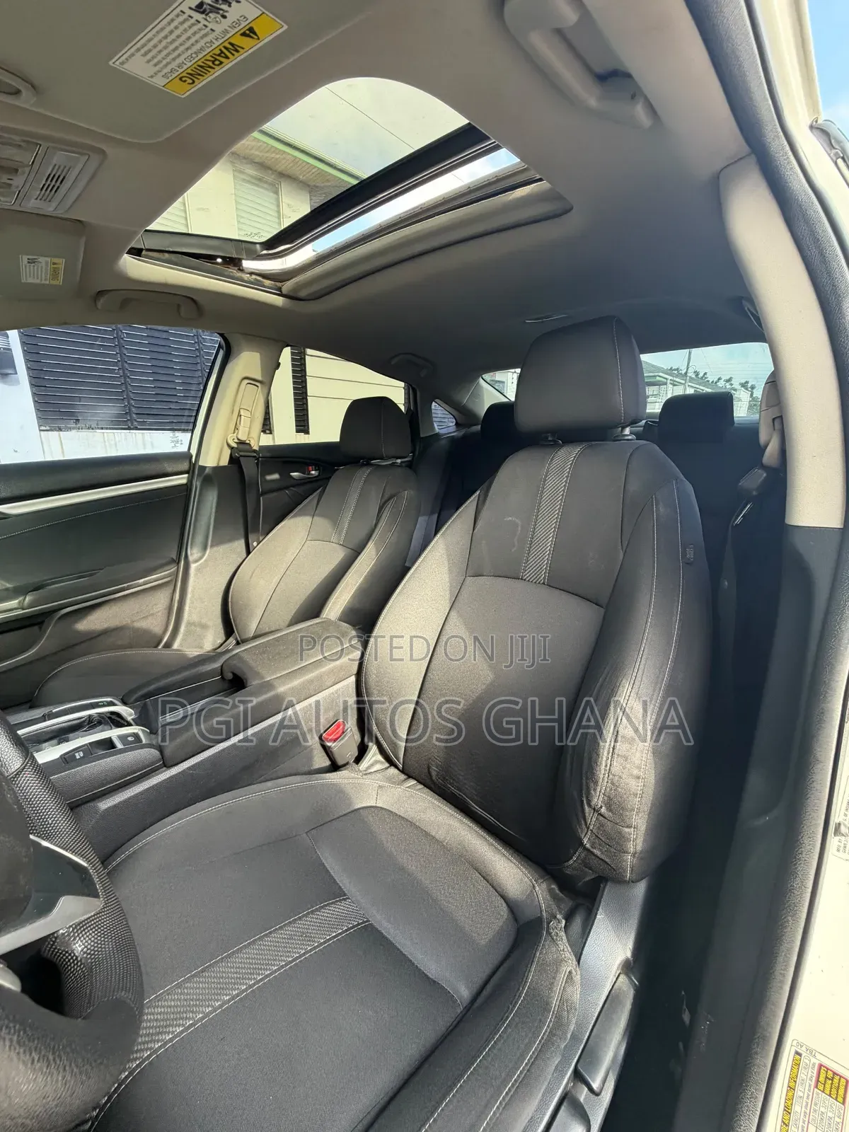Honda Civic EX Sedan 2018 White