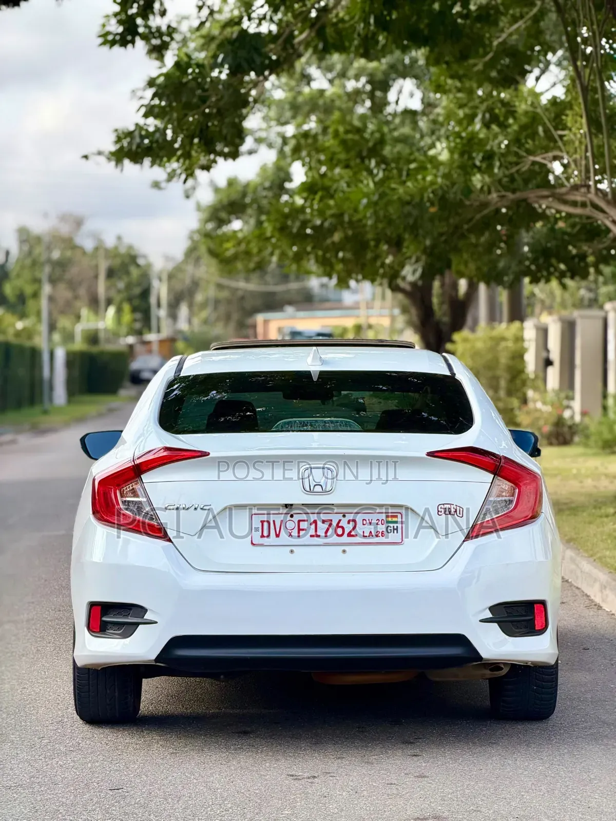 Honda Civic EX Sedan 2018 White