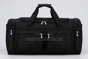 Black Travel Gym Bag