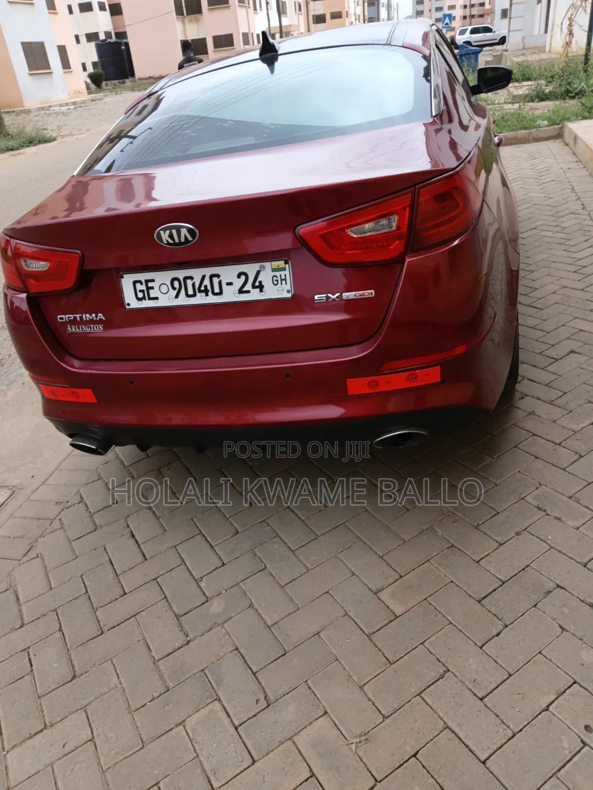 Kia Optima 2015 Burgundy