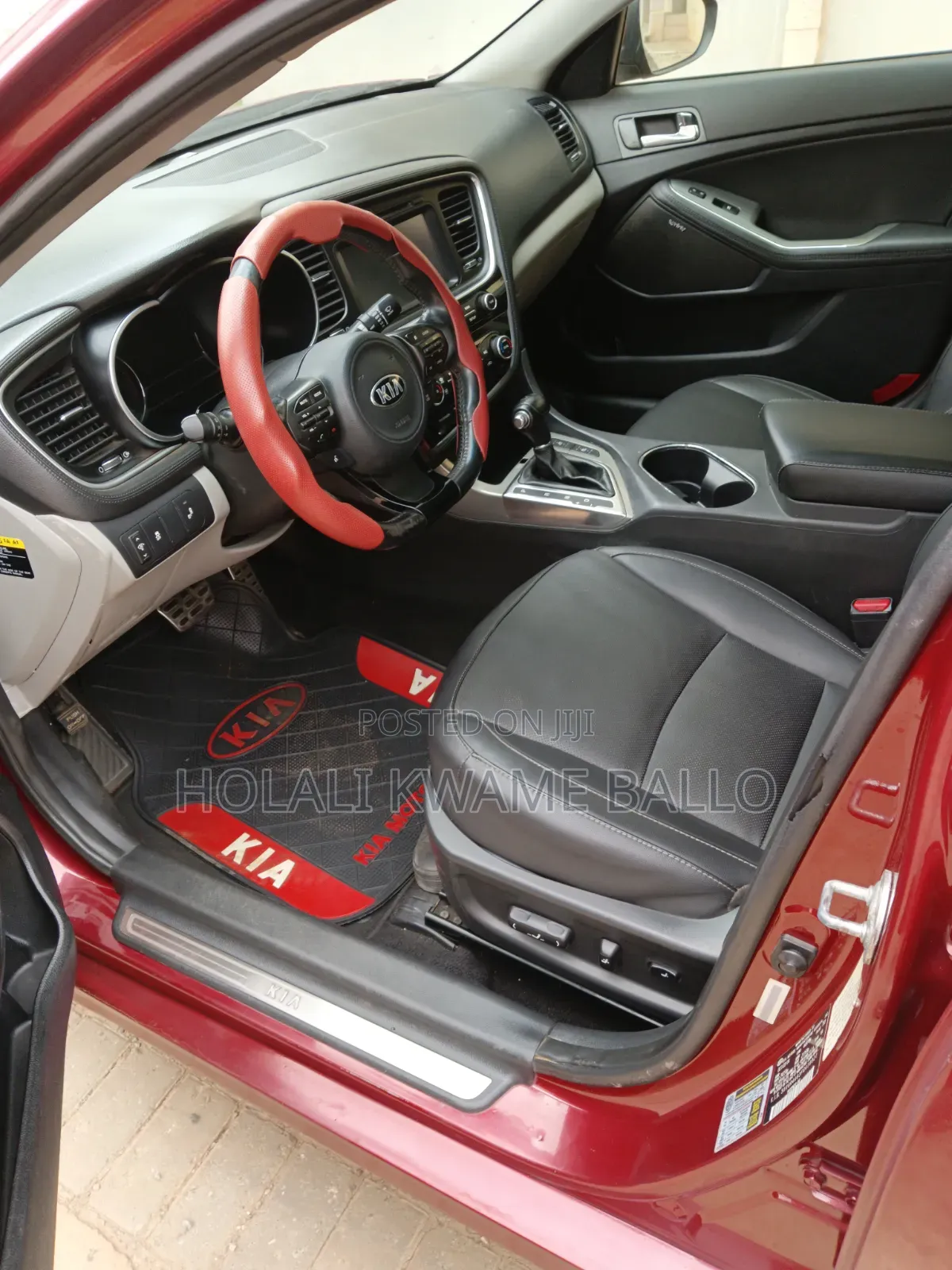 Kia Optima 2015 Burgundy