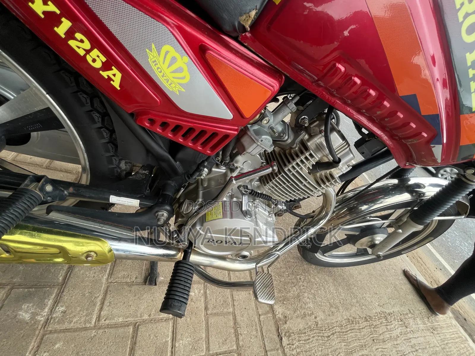 Royal RY125 2026 Red
