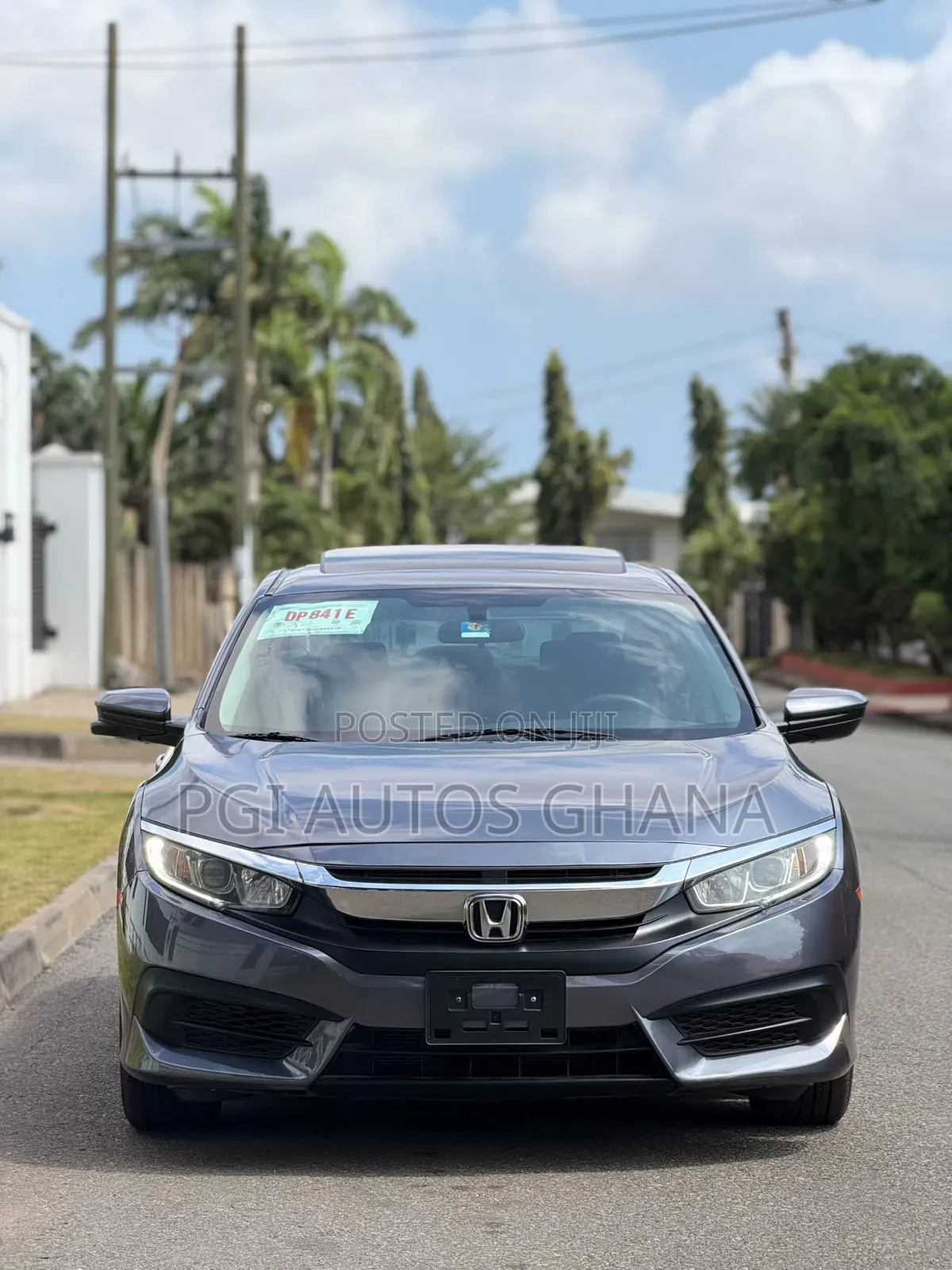 Honda Civic EX-L 4dr Sedan (1.5L 4cyl) 2017 Gray