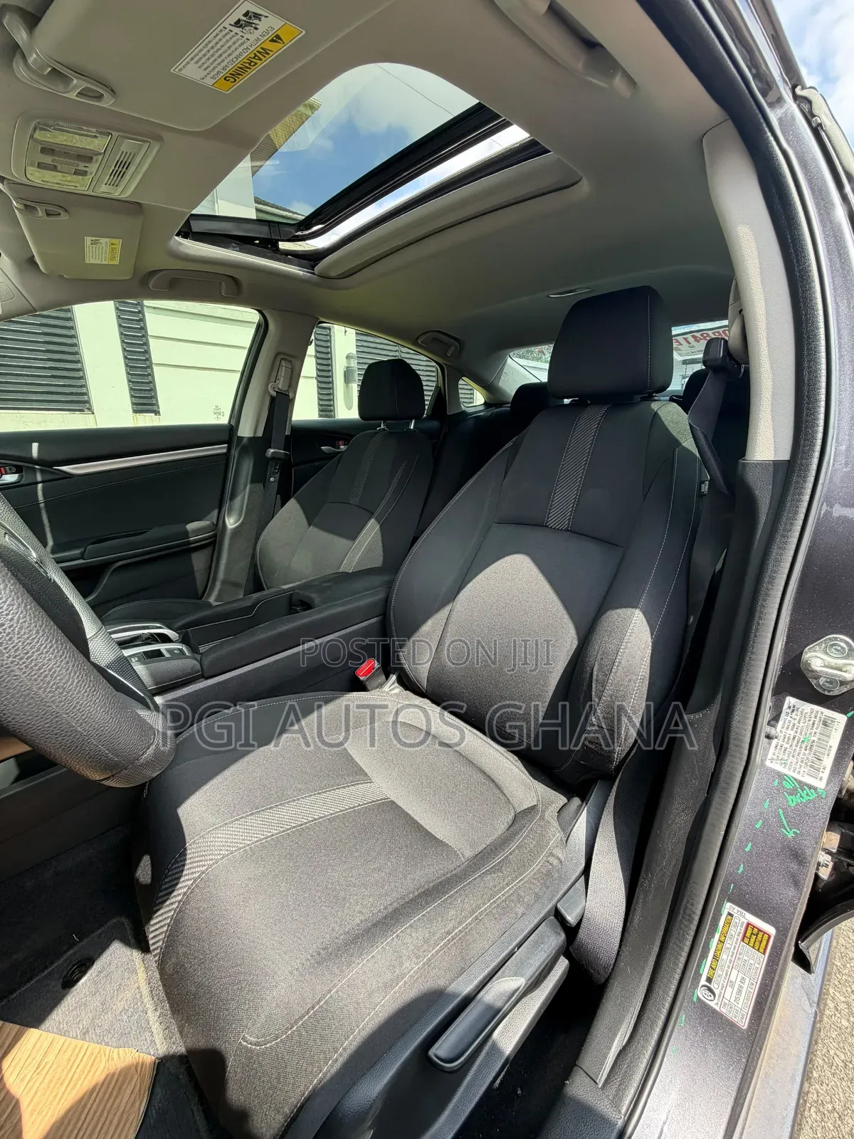 Honda Civic EX-L 4dr Sedan (1.5L 4cyl) 2017 Gray
