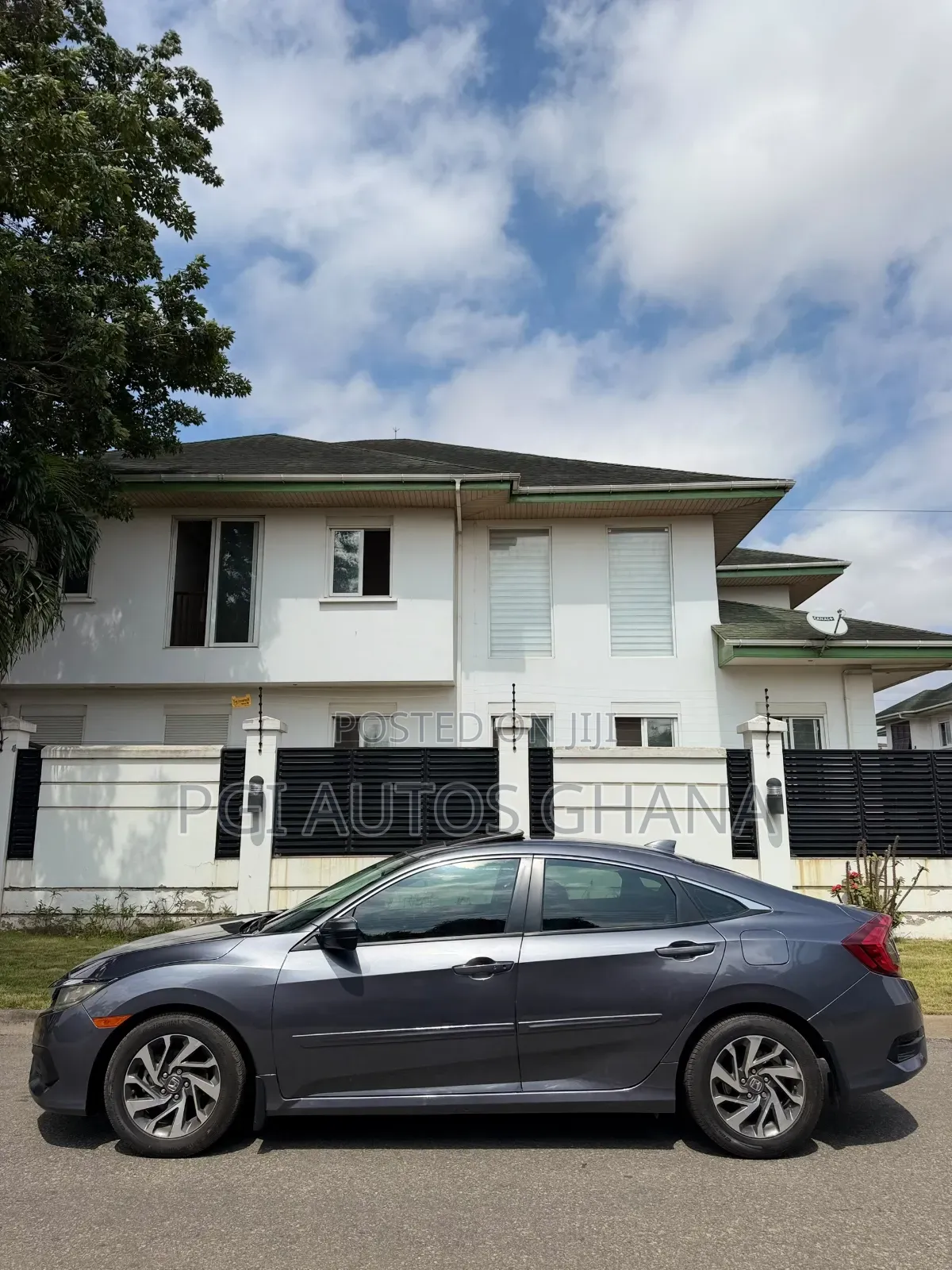 Honda Civic EX-L 4dr Sedan (1.5L 4cyl) 2017 Gray