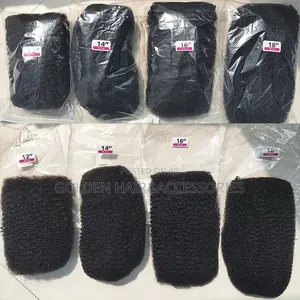 Human Hair Afro Kinky Bulk Available in 10inc, 12inc, 14inc, 16inchs