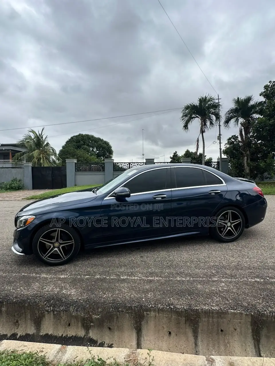 Mercedes-Benz C300 Sport 4Matic Sedan AWD (2.0L 4cyl 7A) 2017 Blue