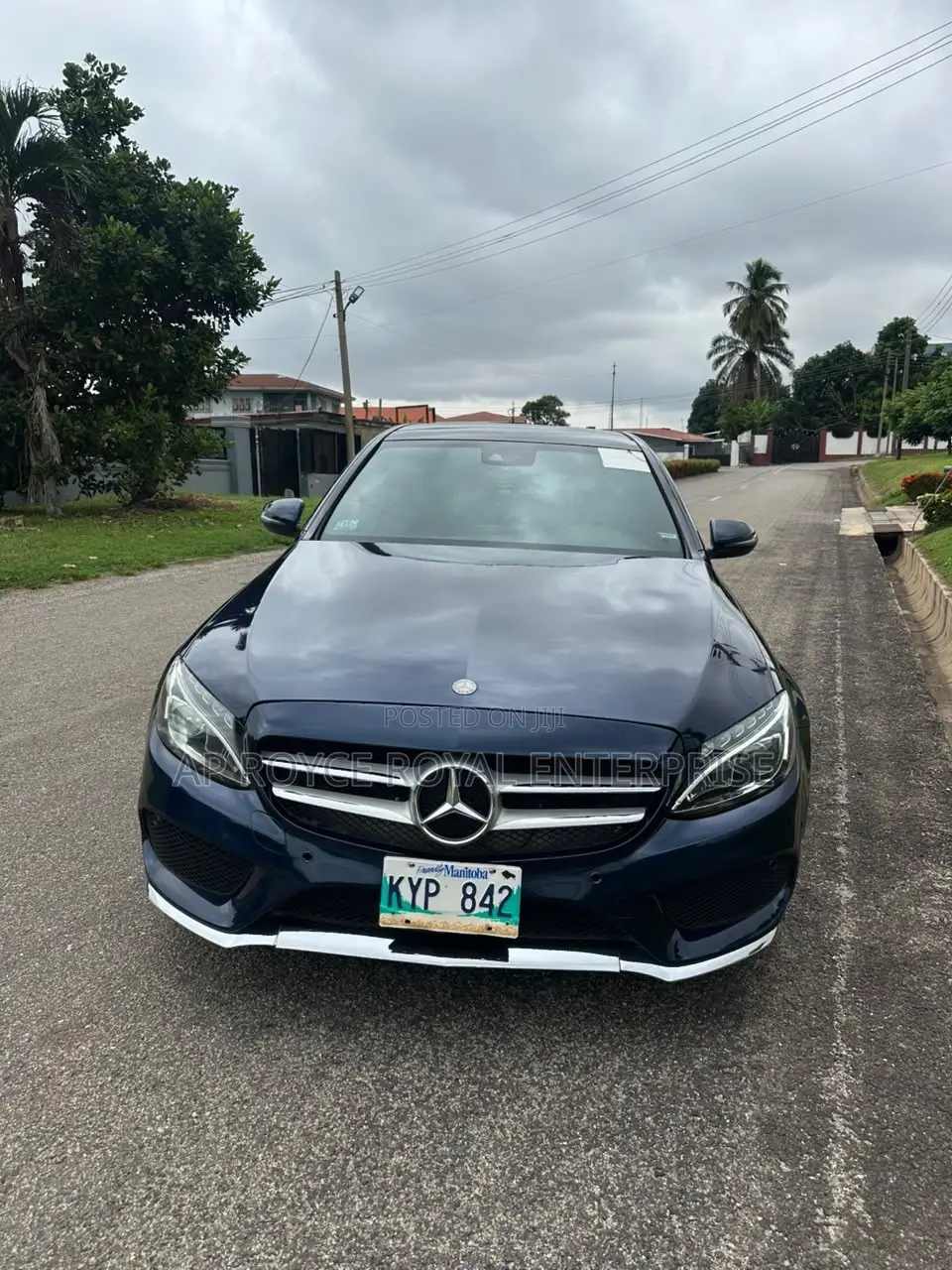 Mercedes-Benz C300 Sport 4Matic Sedan AWD (2.0L 4cyl 7A) 2017 Blue