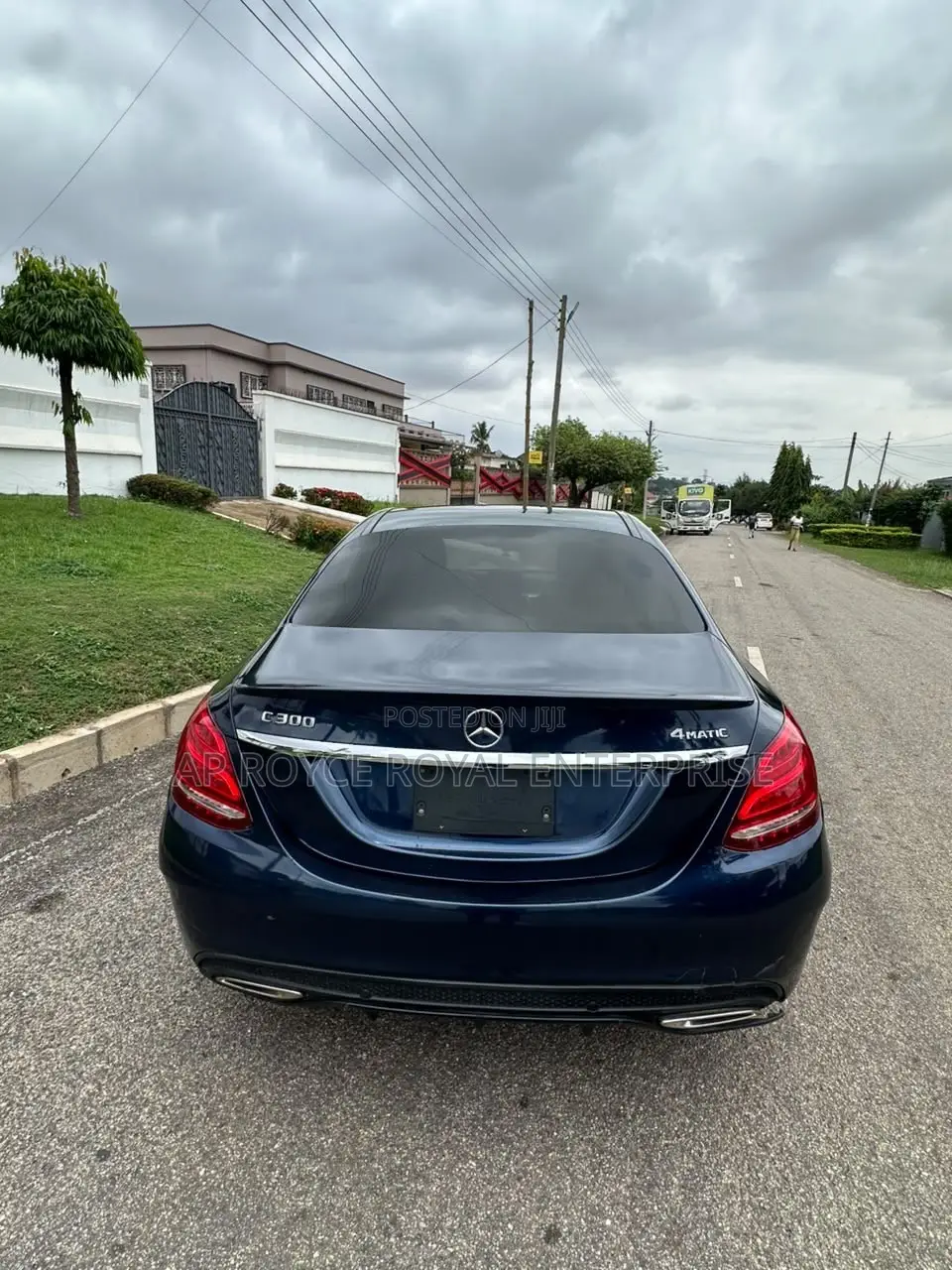 Mercedes-Benz C300 Sport 4Matic Sedan AWD (2.0L 4cyl 7A) 2017 Blue