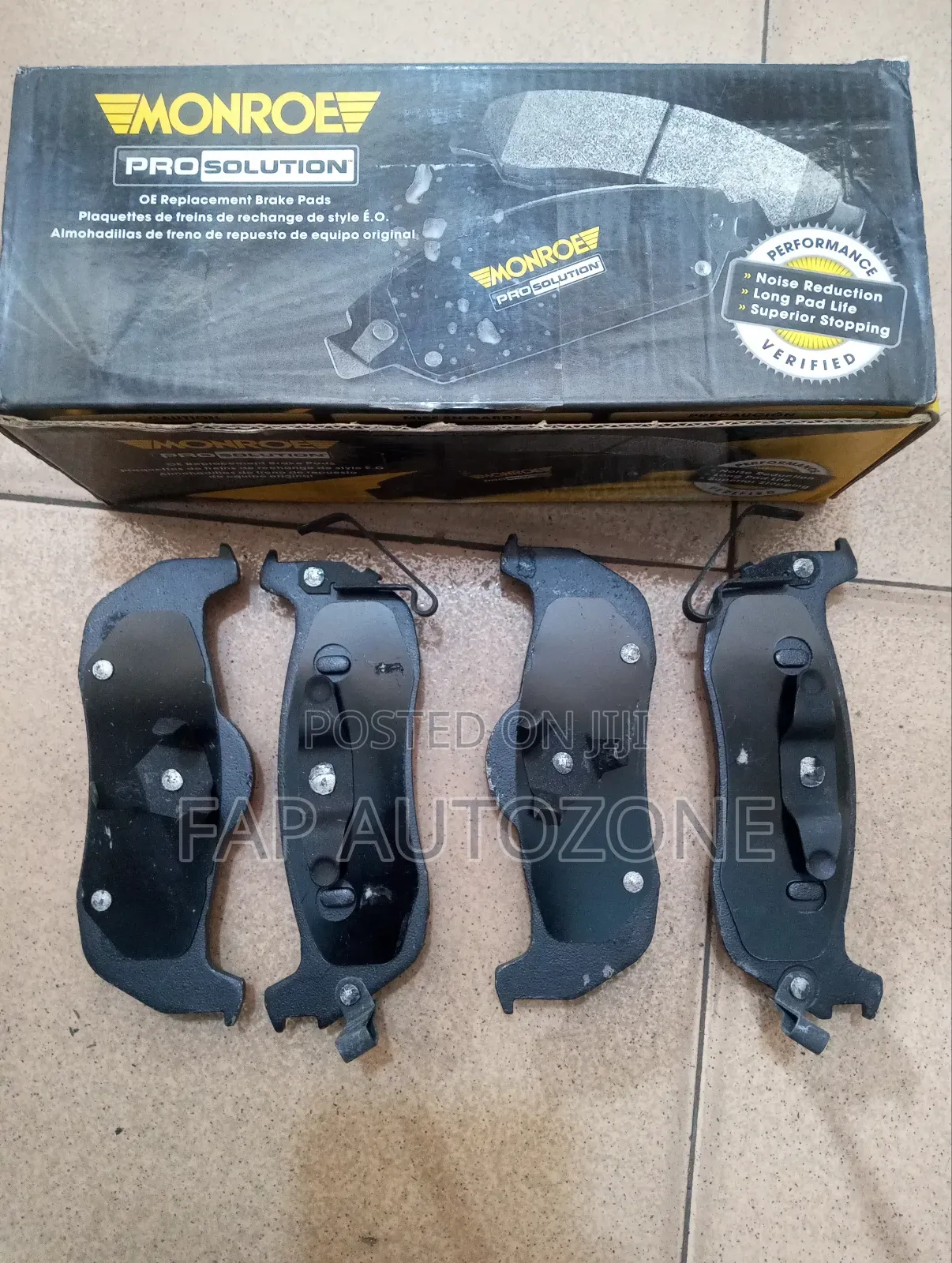 Premium Monroe Jeep Commander, Cherokee Brake Pads From the USA