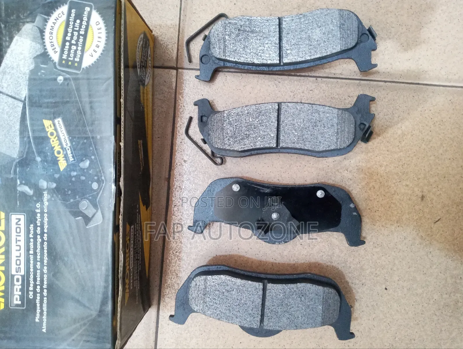 Premium Monroe Jeep Commander, Cherokee Brake Pads From the USA