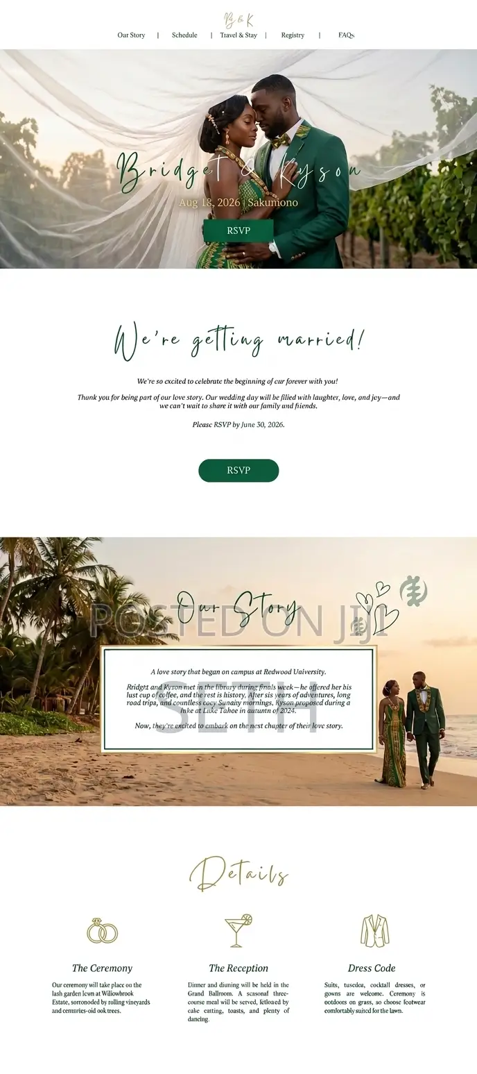 Wedding Media Design