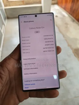 Samsung Galaxy Note 10 Plus 5G 256 GB Blue