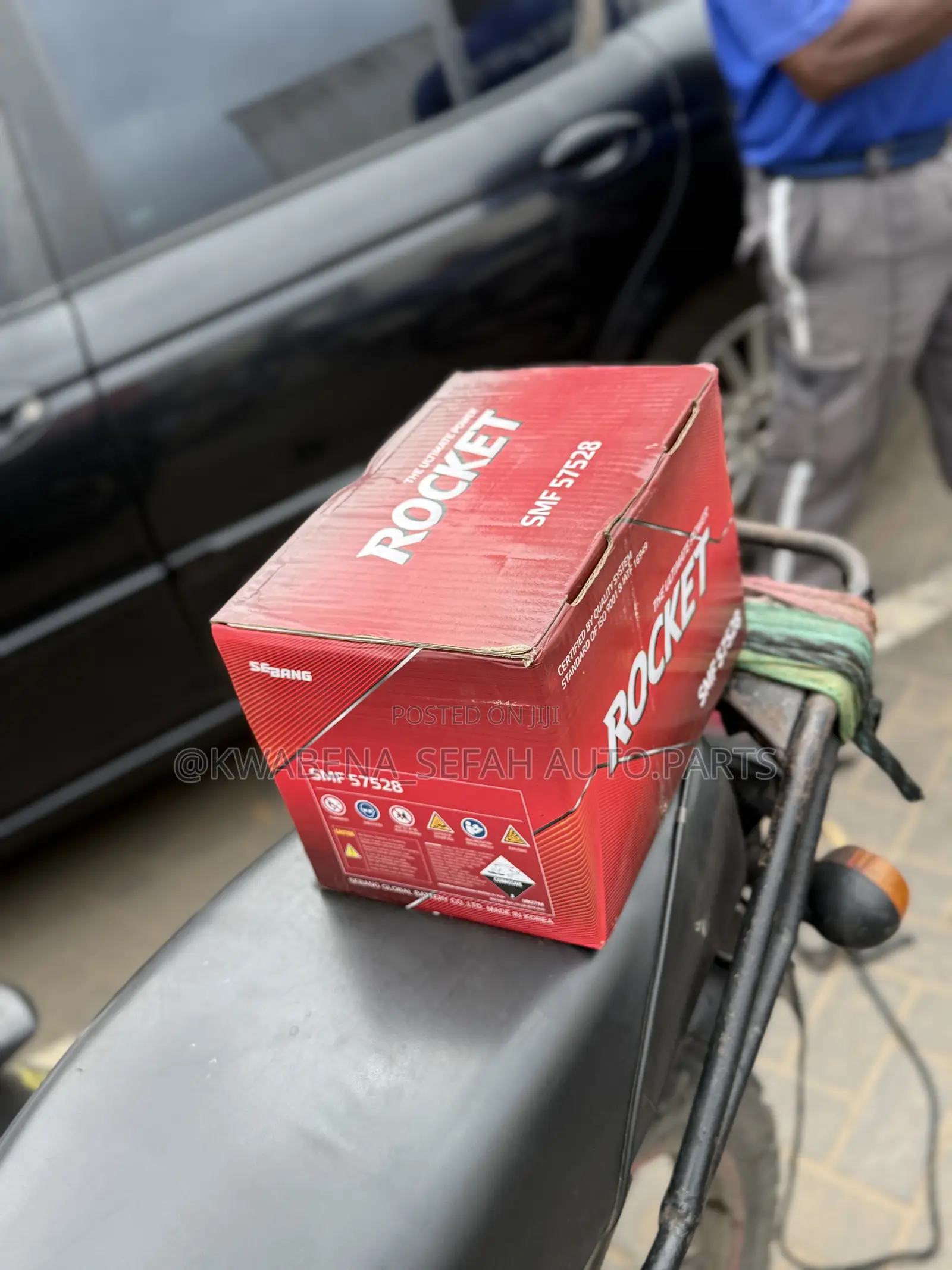 Original Rocket Battery 15 Plate (12v 75amh) Available for All Cars