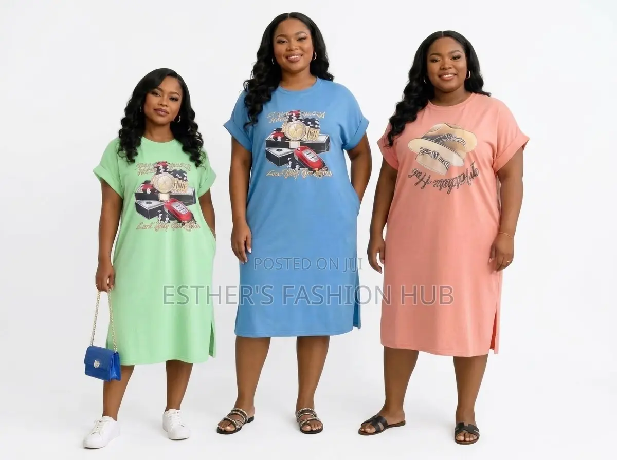 Designer T-Shirt Dress