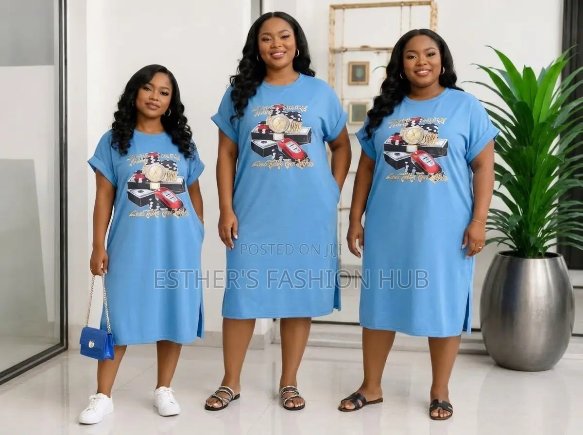 Designer T-Shirt Dress