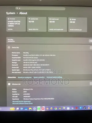 Laptop Lenovo ThinkPad X390 16GB Intel Core i5 SSD 256GB