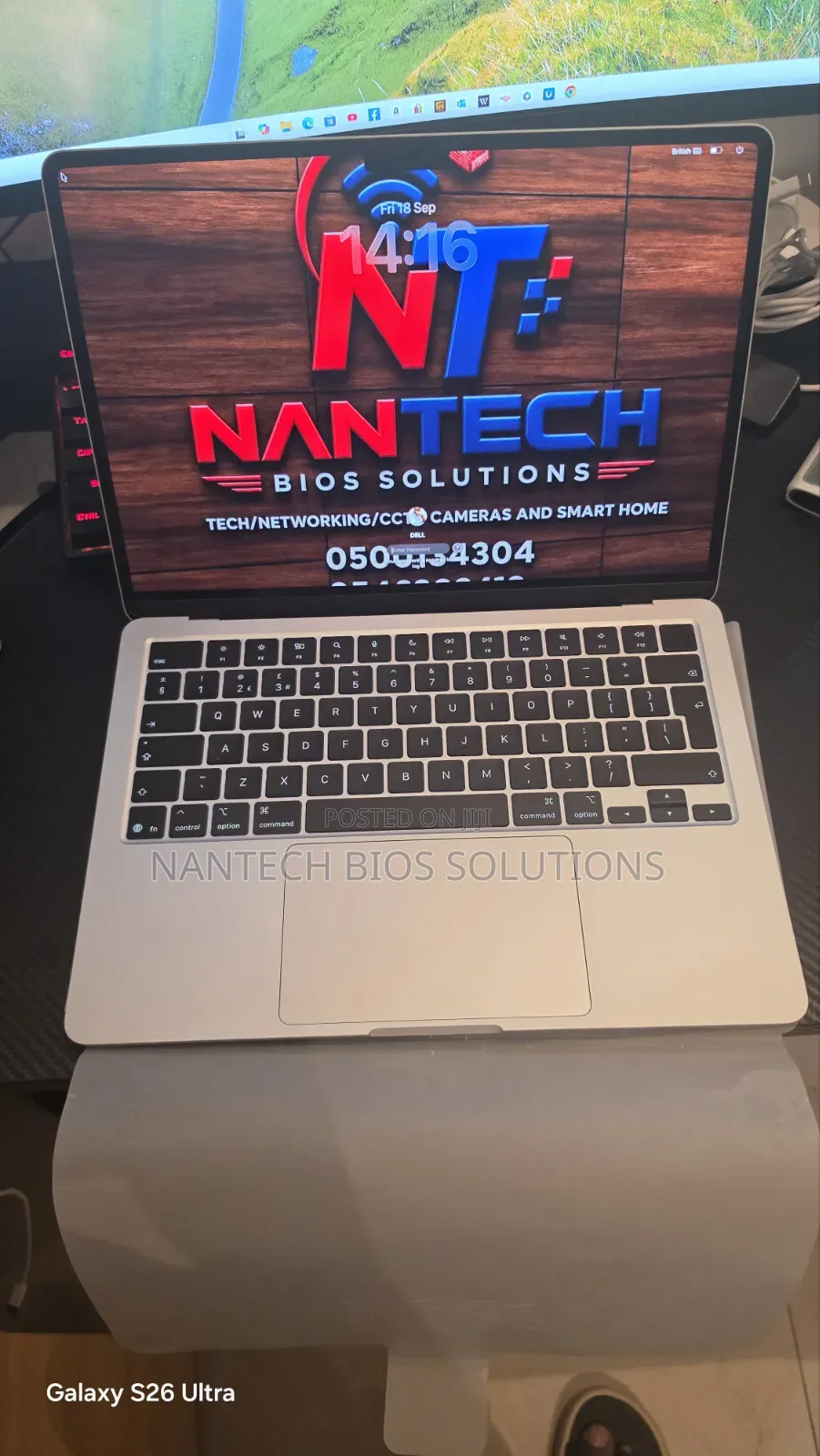 New Laptop Apple MacBook Air 2025 M4 16GB Apple M4 SSHD (Hybrid) 256GB