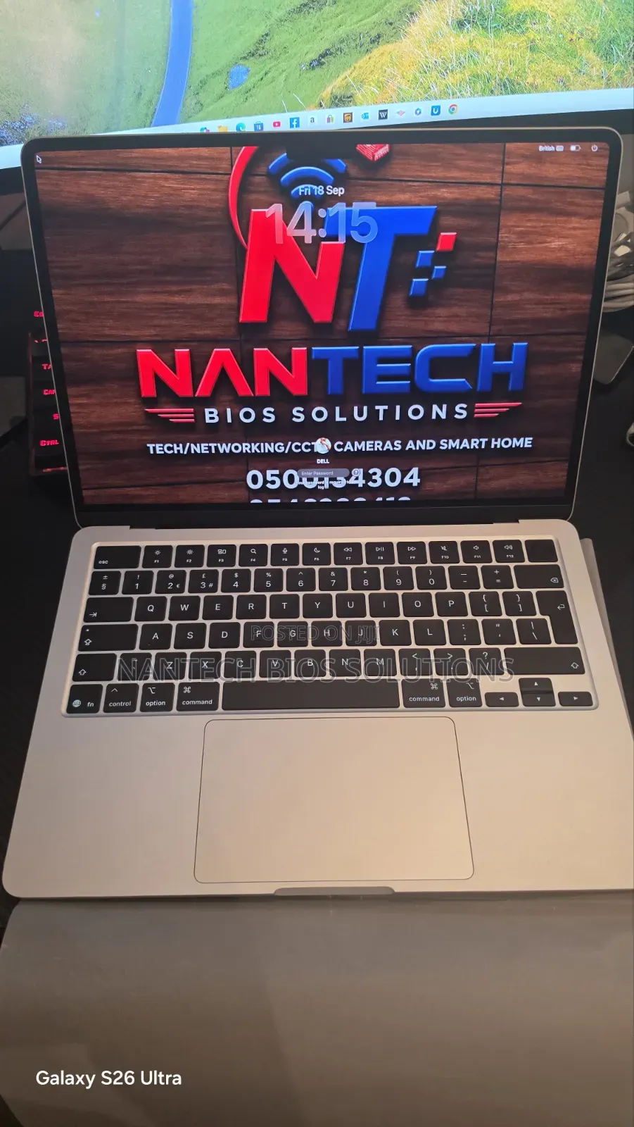 New Laptop Apple MacBook Air 2025 M4 16GB Apple M4 SSHD (Hybrid) 256GB