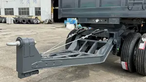 3 Axles Full With Double Side Heavy Duty New Rear Dumping