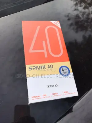 New Tecno Spark 40 256 GB Black