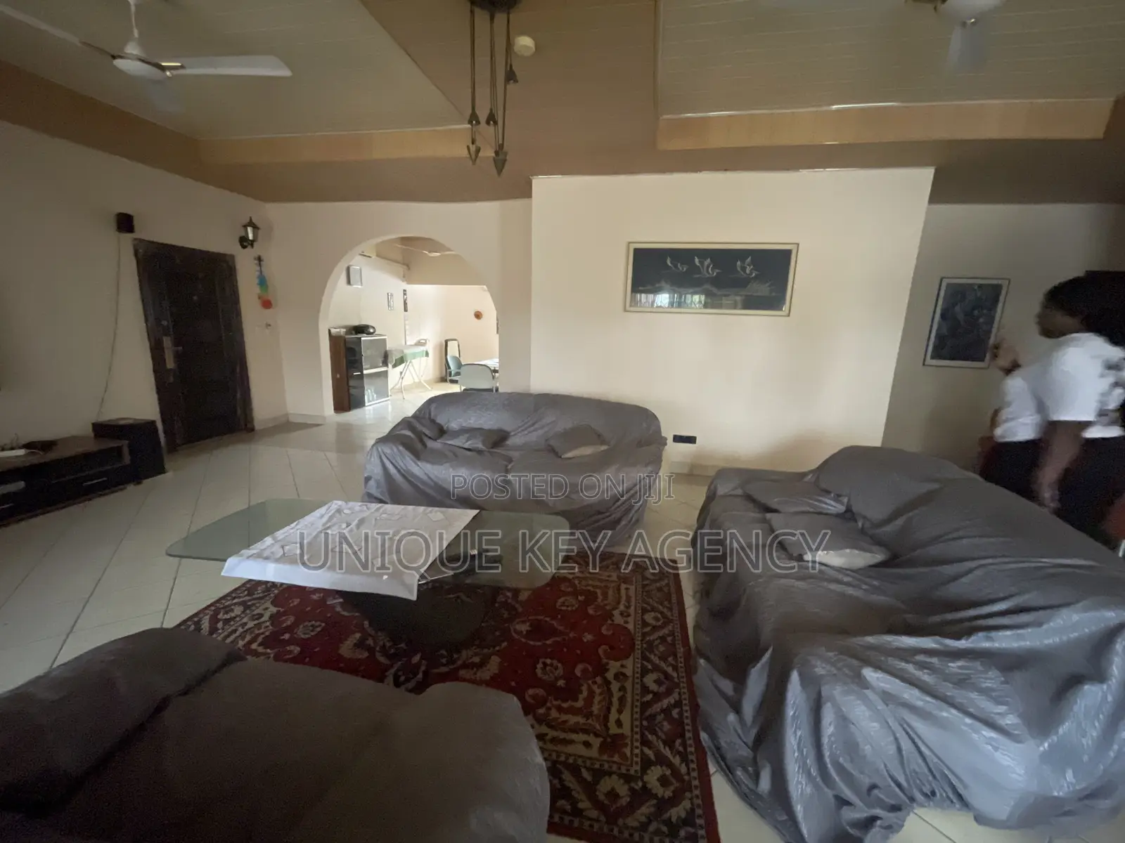 Furnished 4bdrm House in Unique Key Agency, Spintex for rent