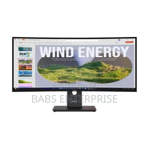 Lenovo ThinkVision T34WD 40 Monitor 34" Curved IPS 120Hz Hdmi DP USB-C