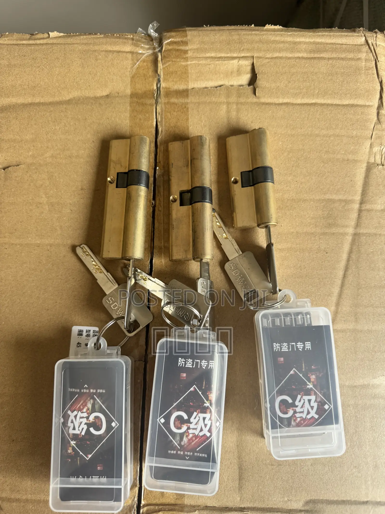 Security Door Cylinder Keys Door Lock
