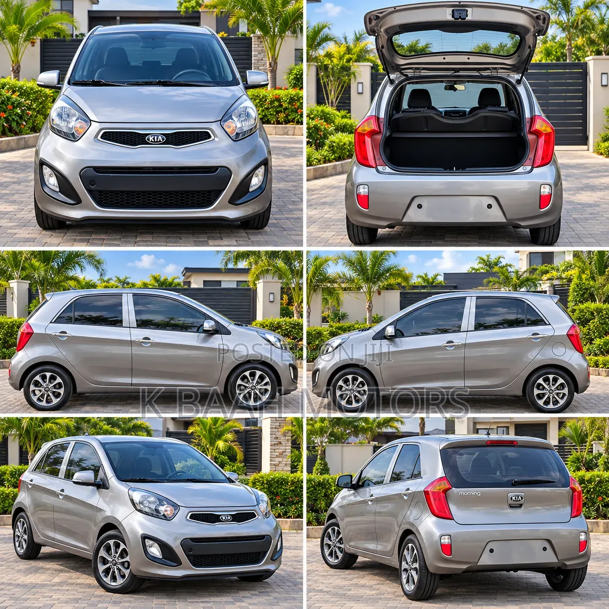 Kia Morning 2015 Gray