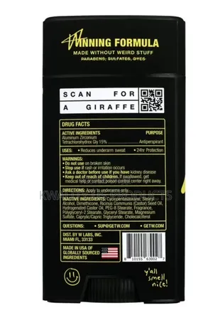 Jake Paul Men's Deep Woods Antiperspirant Deodorant - 74 Grams