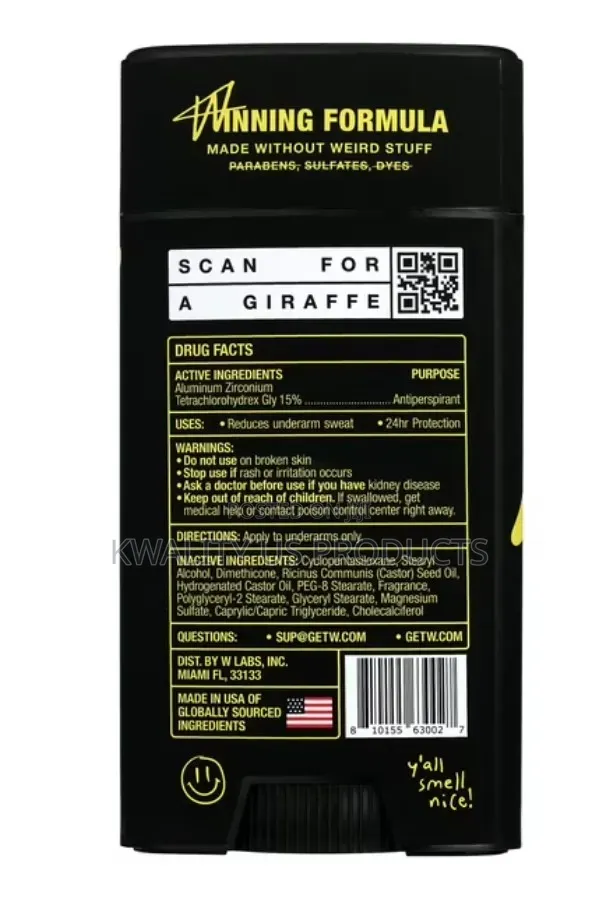 Jake Paul Men's Deep Woods Antiperspirant Deodorant - 74 Grams