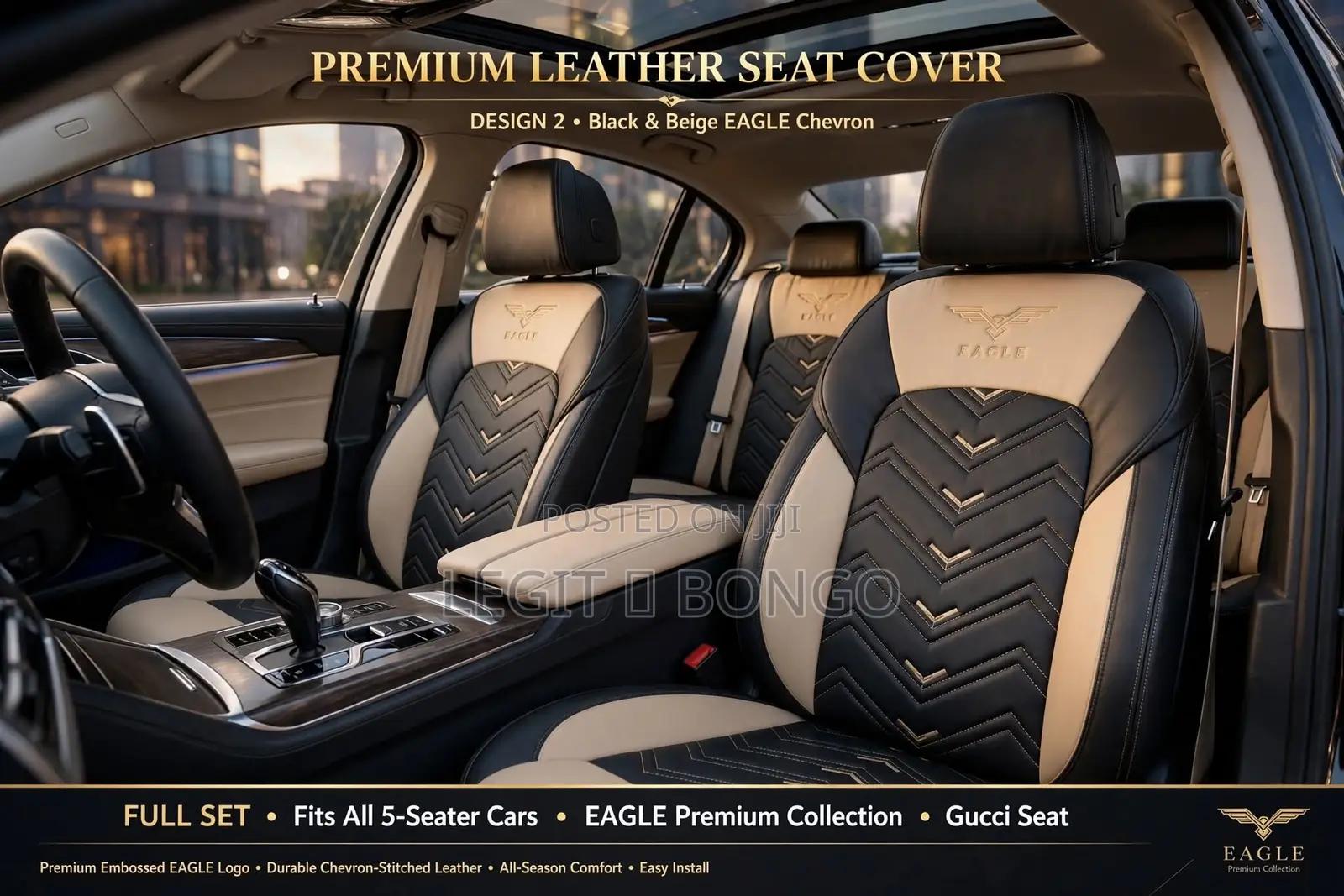 Eagle Leather Seat Cover