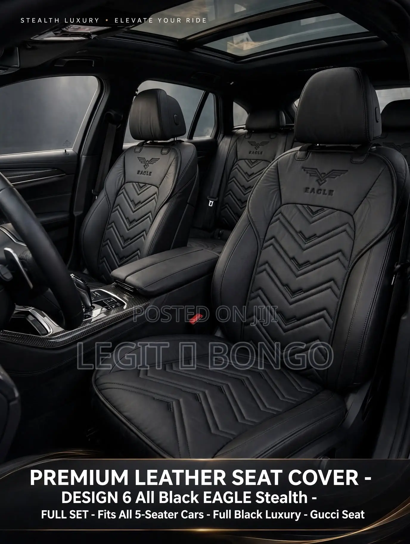 Eagle Leather Seat Cover