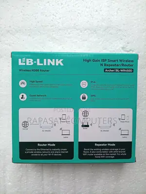 Lblink 300mbps Wireless Repeater/Router Bl-Wr450d