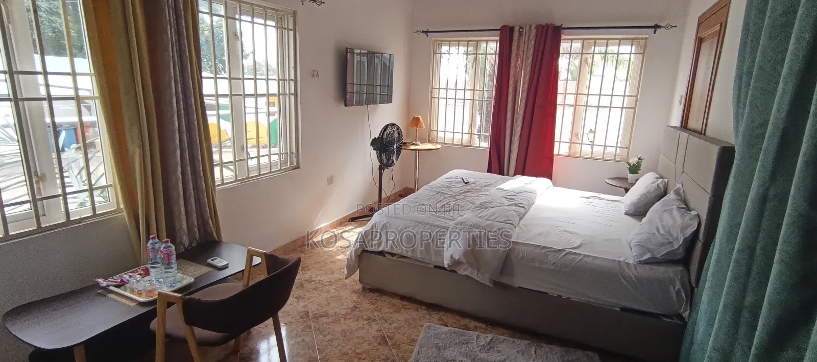 Furnished 1bdrm Apartment in A&C Mall Area for rent