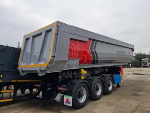 3/4/5/6 Axle U Shape Tipper Dump Trailer for Sand Transportation