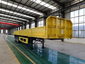 Stake Drop-Side Sidewall Transport Truck Semi-Trailer