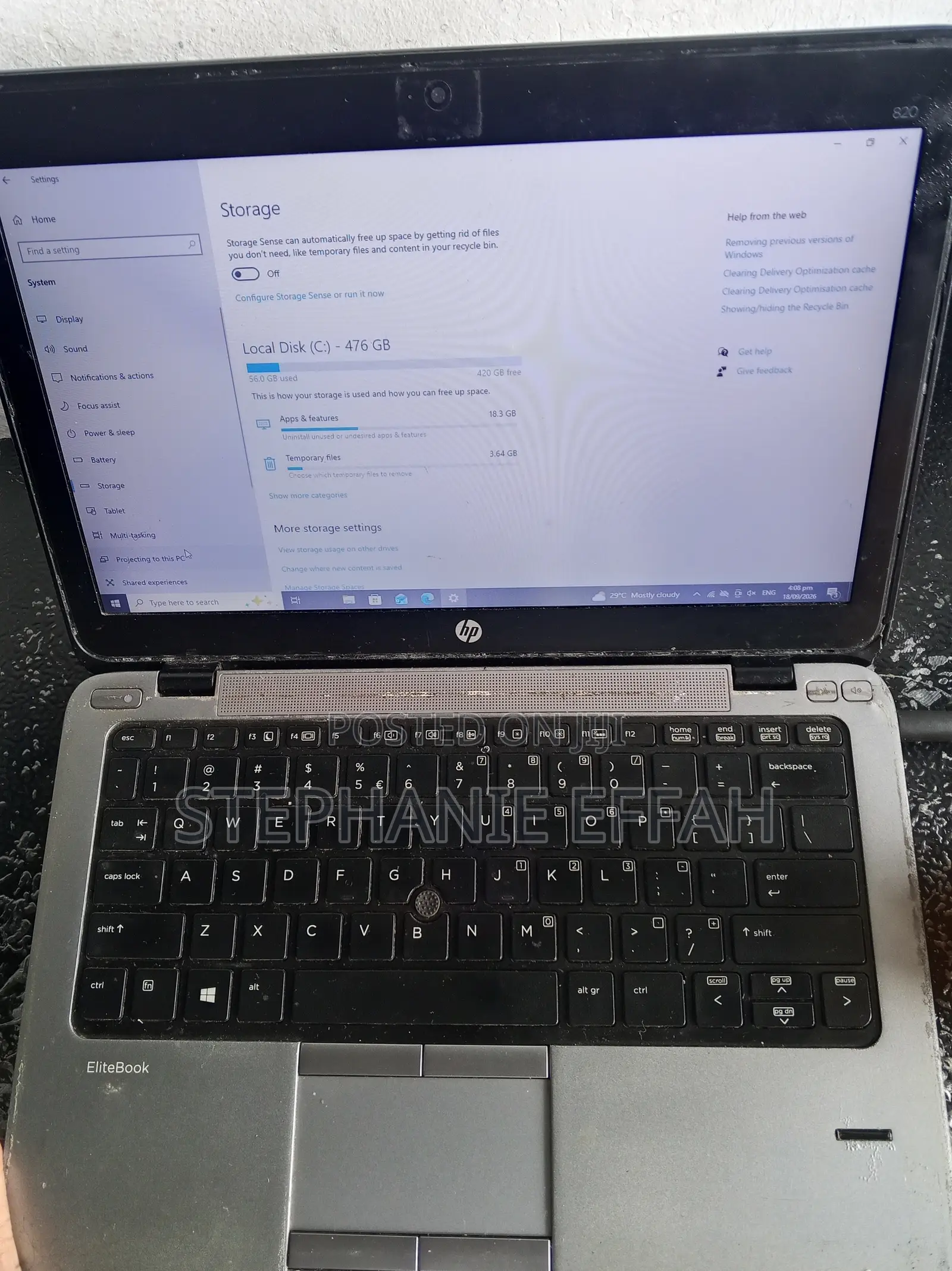 Laptop HP EliteBook 820 G1 8GB Intel Core i5 SSD 500GB